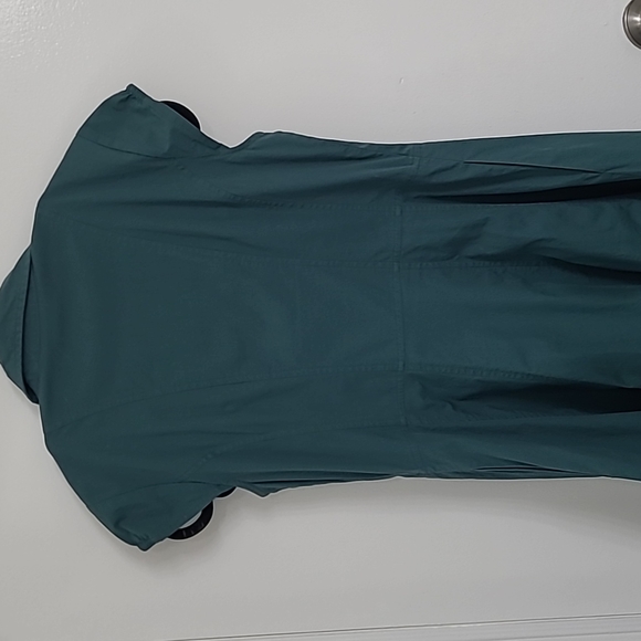 eShakti forest- teal dear dress with pokets! - Picture 5 of 5